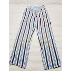 Vintage Levi's For Gals Hippy Striped 60s 70s High Waisted Pants Actual 22"×27"